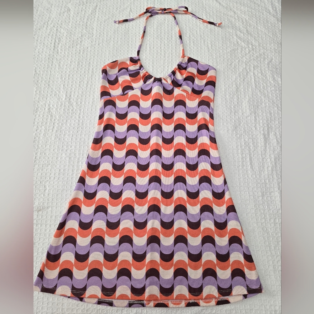 RSQ Multicolor Retro Striped Dress